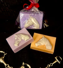 Load image into Gallery viewer, Raised Horse Head Soap. A Special 2023 Christmas Gift handmade with Love by Frederique!