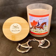 Load image into Gallery viewer, Horsey Candles! Dressage with LOVE Every Day!!