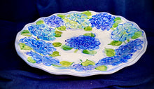 Load image into Gallery viewer, 16" Round Scalloped Server - Italian Pottery