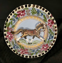 Load image into Gallery viewer, Versailles Collection - 7" Dressage Motif Walnut Wood Bowl