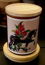 Load image into Gallery viewer, Horsey Candles with Natural Oil scents that you'll just CRAVE!