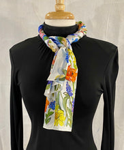 Load image into Gallery viewer, Frédérique’s Provence Design 72” X 18” Silk Scarf
