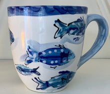 Load image into Gallery viewer, Ceramic Cape Cod Blue Fish Mug
