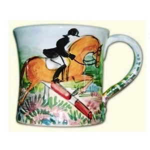 Equestrian Flared Mug - 4.5" tall