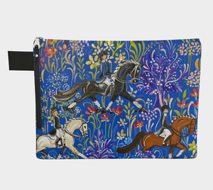 “Dressage in Provence” Day Tote! Designed By Frederique Poulain.