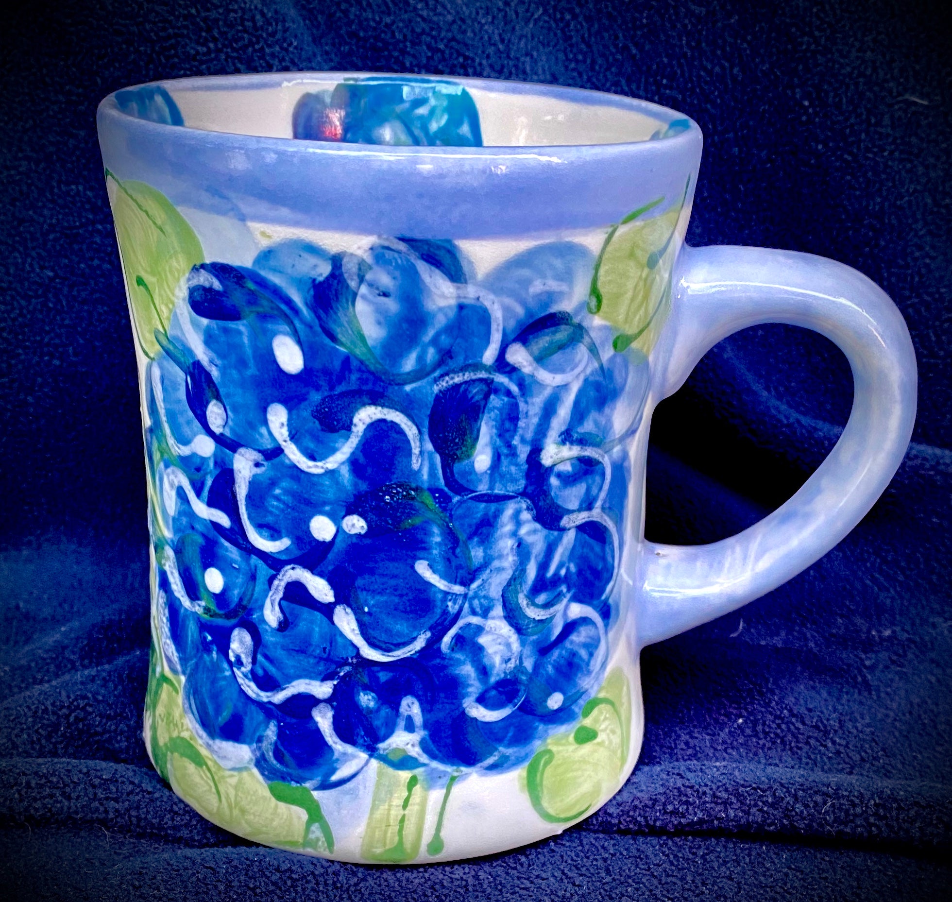 Ceramic Hydrangea Mugs