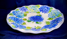 Load image into Gallery viewer, 16&quot; Round Scalloped Server - Italian Pottery
