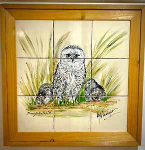 "Snowy Owls of Cape Cod" - Original by Frederique